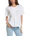 JASON WU JASON WU RUFFLE DETAIL T-SHIRT