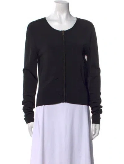 Pre-owned Jason Wu Scoop Neck Sweater In Black