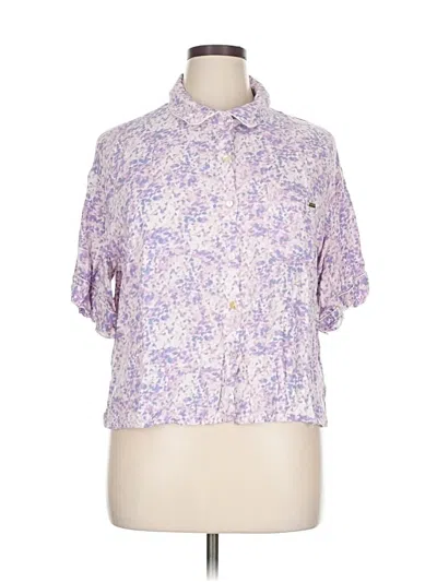 Pre-owned Jason Wu Short Sleeve Blouse In Purple