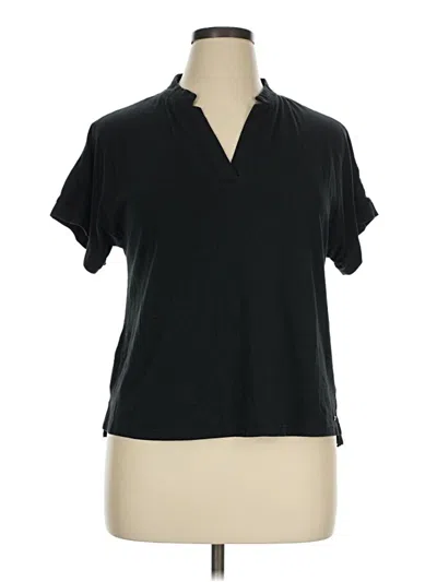 Pre-owned Jason Wu Short Sleeve Polo Shirt In Black