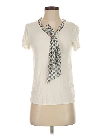 Pre-owned Jason Wu Short Sleeve T-shirt In White