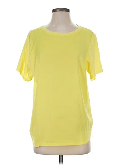 Pre-owned Jason Wu Short Sleeve T-shirt In Yellow