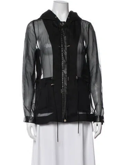 Pre-owned Jason Wu Silk Jacket In Black