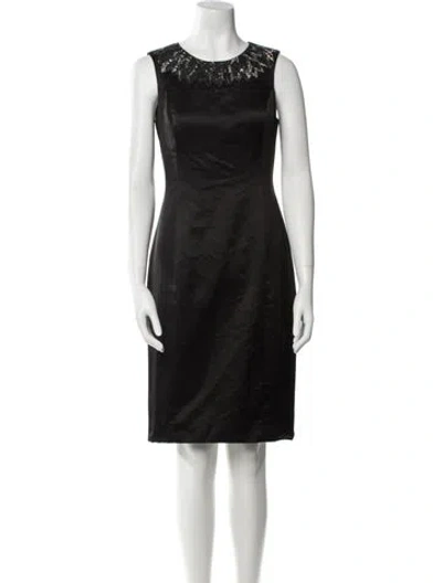Pre-owned Jason Wu Silk Knee-length Dress In Black