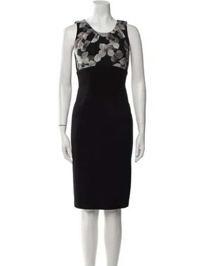 Pre-owned Jason Wu Silk Knee-length Dress In Black