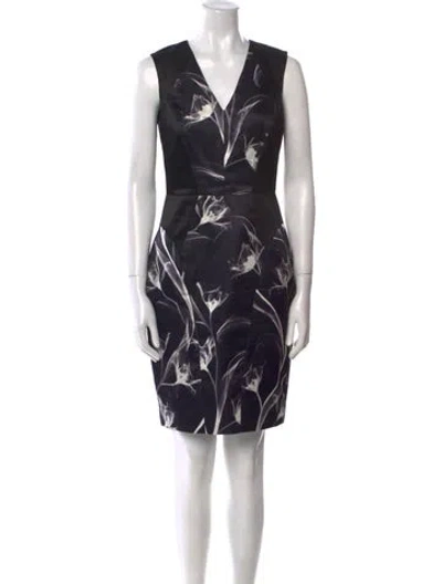 Pre-owned Jason Wu Silk Knee-length Dress In Black