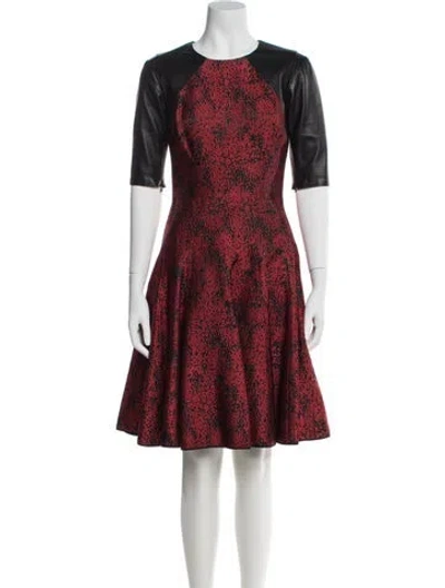 Pre-owned Jason Wu Silk Knee-length Dress In Black