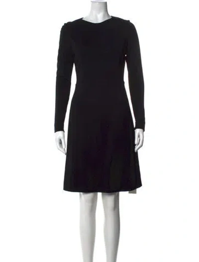 Pre-owned Jason Wu Silk Knee-length Dress In Black/white