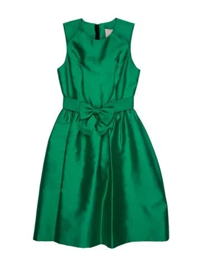Pre-owned Jason Wu Silk Knee-length Dress In Green