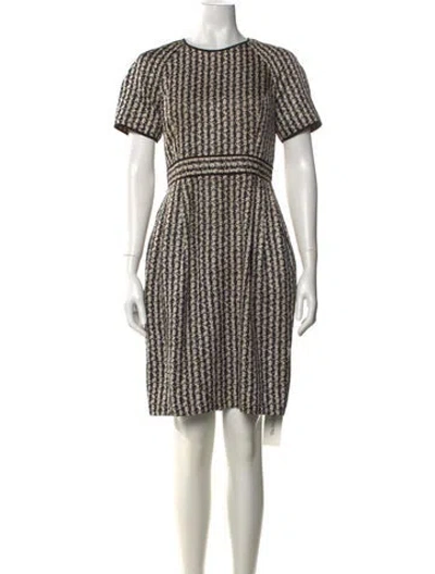 Pre-owned Jason Wu Silk Knee-length Dress In Multi