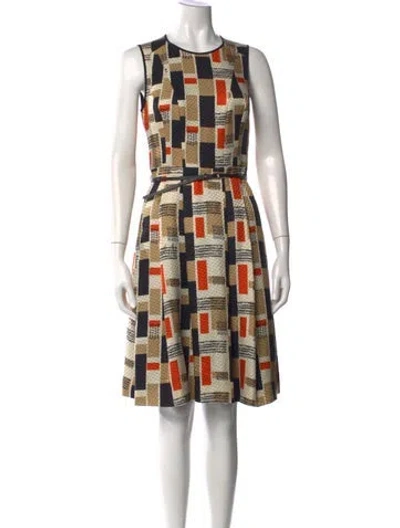 Pre-owned Jason Wu Silk Knee-length Dress In Multi