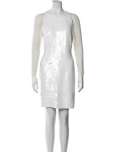 Pre-owned Jason Wu Silk Knee-length Dress In Neutral