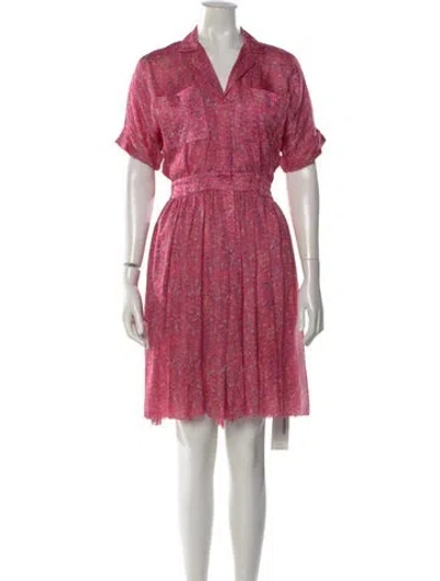 Pre-owned Jason Wu Silk Knee-length Dress In Pink