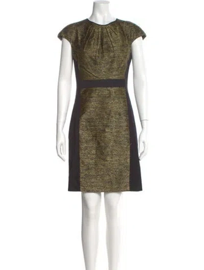 Pre-owned Jason Wu Silk Knee-length Dress In Yellow