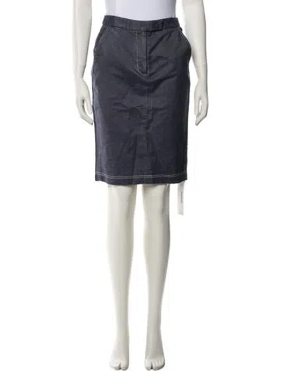 Pre-owned Jason Wu Silk Knee-length Skirt In Green