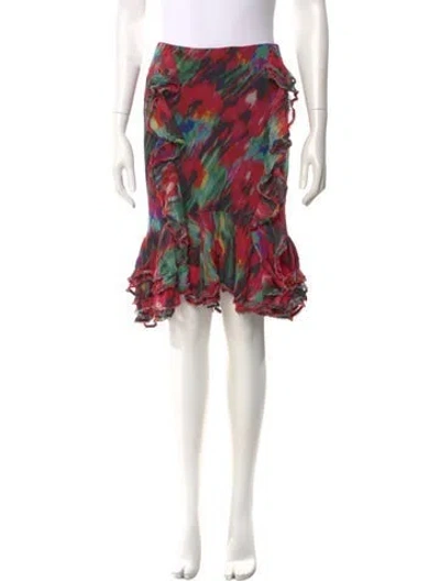 Pre-owned Jason Wu Silk Knee-length Skirt In Pink