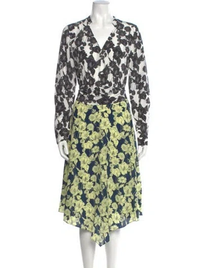 Pre-owned Jason Wu Silk Long Dress In Black