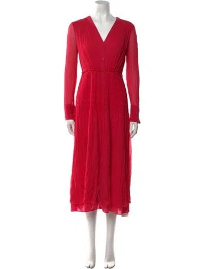 Pre-owned Jason Wu Silk Long Dress In Multi