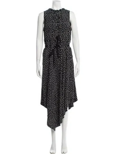 Pre-owned Jason Wu Silk Long Dress In Multi