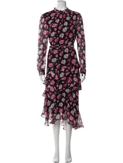 Pre-owned Jason Wu Silk Long Dress In Multi