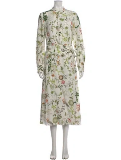 Pre-owned Jason Wu Silk Long Dress In Multi