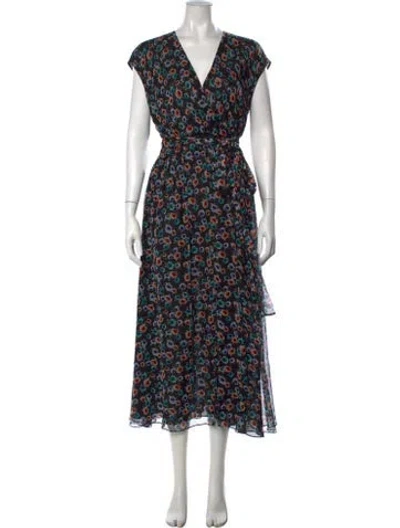 Pre-owned Jason Wu Silk Midi Length Dress In Black