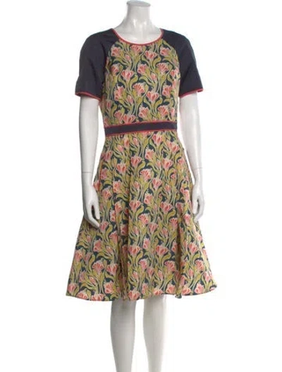 Pre-owned Jason Wu Silk Midi Length Dress In Blue