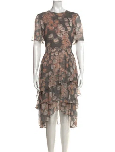 Pre-owned Jason Wu Silk Midi Length Dress In Neutral