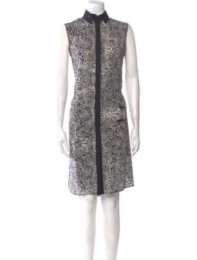 Pre-owned Jason Wu Silk Midi Length Dress In White