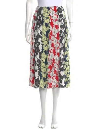 Pre-owned Jason Wu Silk Midi Length Skirt