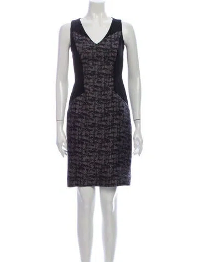 Pre-owned Jason Wu Silk Mini Dress In Black