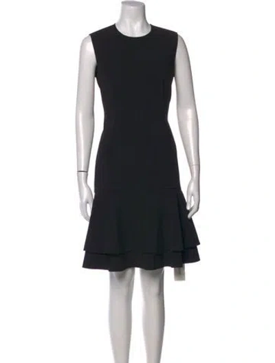 Pre-owned Jason Wu Silk Mini Dress In Black
