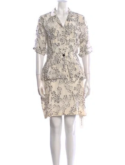 Pre-owned Jason Wu Silk Mini Dress In Multi