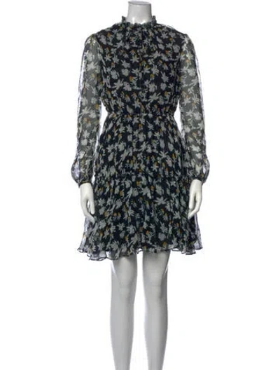 Pre-owned Jason Wu Silk Mini Dress In Multicolor