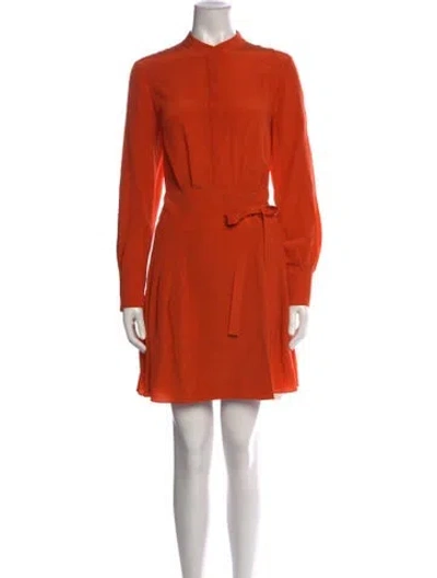 Pre-owned Jason Wu Silk Mini Dress In Orange