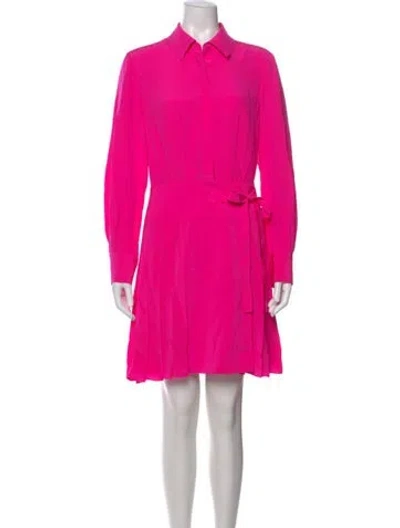 Pre-owned Jason Wu Silk Mini Dress In Pink