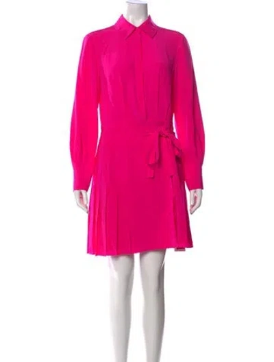 Pre-owned Jason Wu Silk Mini Dress In Pink