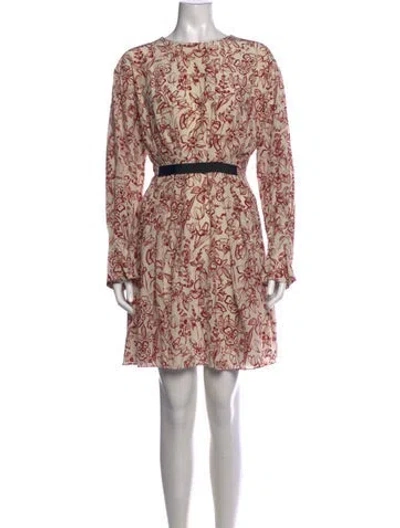 Pre-owned Jason Wu Silk Mini Dress W/ Tags In Neutrals