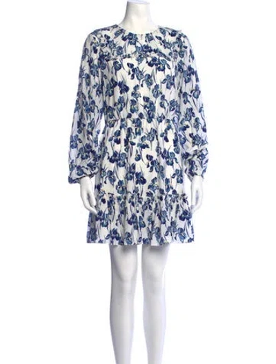 Pre-owned Jason Wu Silk Mini Dress W/ Tags In White