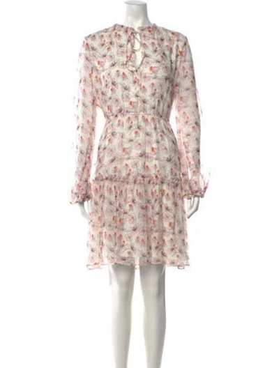 Pre-owned Jason Wu Silk Mini Dress In White