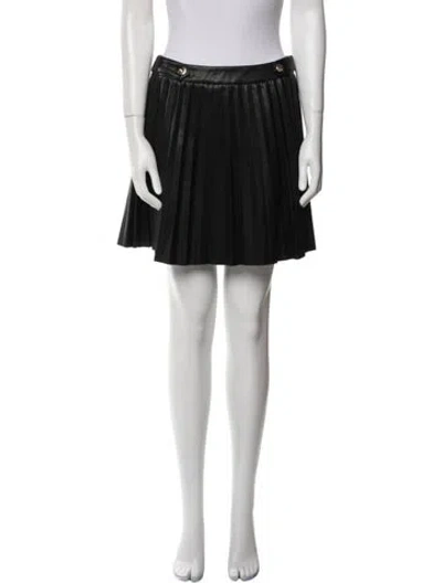 Pre-owned Jason Wu Silk Mini Skirt W/ Tags In Black
