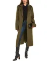 JASON WU JASON WU SINGLE-BREASTED LONG WOOL & CASHMERE-BLEND COAT