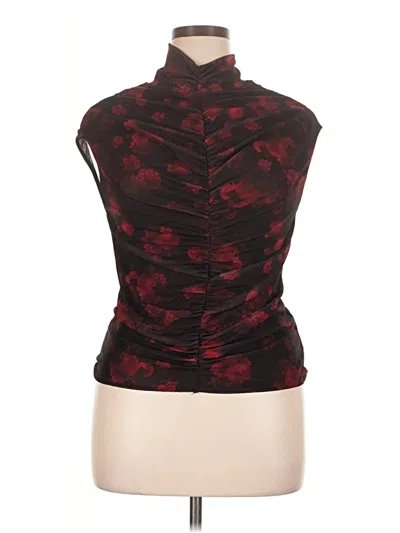 Jason Wu Sleeveless Blouse In Burgundy