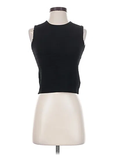 Pre-owned Jason Wu Sleeveless Top Black Halter Neckline Tops