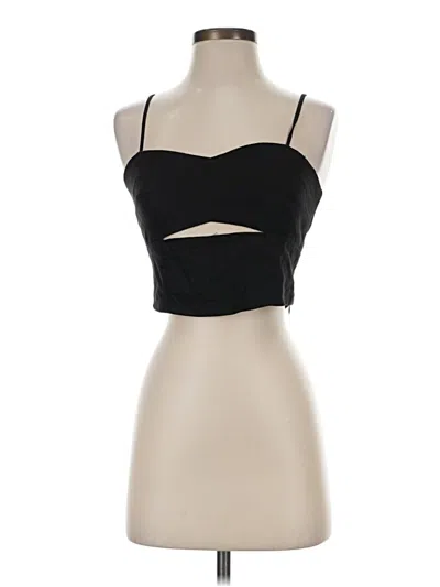 Pre-owned Jason Wu Sleeveless Top Black Strapless Neckline Tops