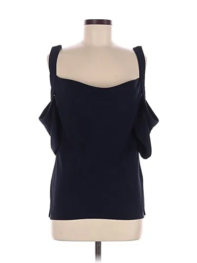 Pre-owned Jason Wu Sleeveless Top Blue Cold Shoulder Neckline Tops