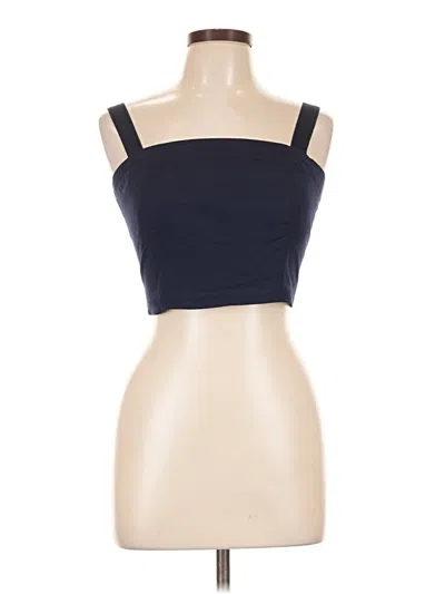 Pre-owned Jason Wu Sleeveless Top Blue Strapless Neckline Tops