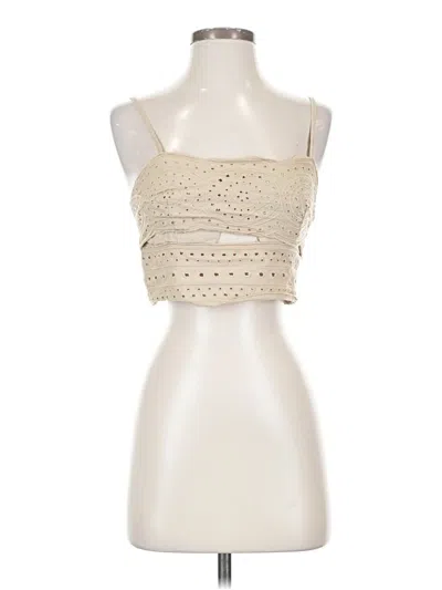 Pre-owned Jason Wu Sleeveless Top Ivory Strapless Neckline Tops In White