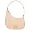 Jason Wu Smooth Pu Shoulder Bag With Tonal 3d Logo In Multi
