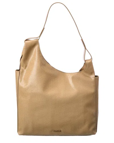 JASON WU SNAKE-EMBOSSED HOBO